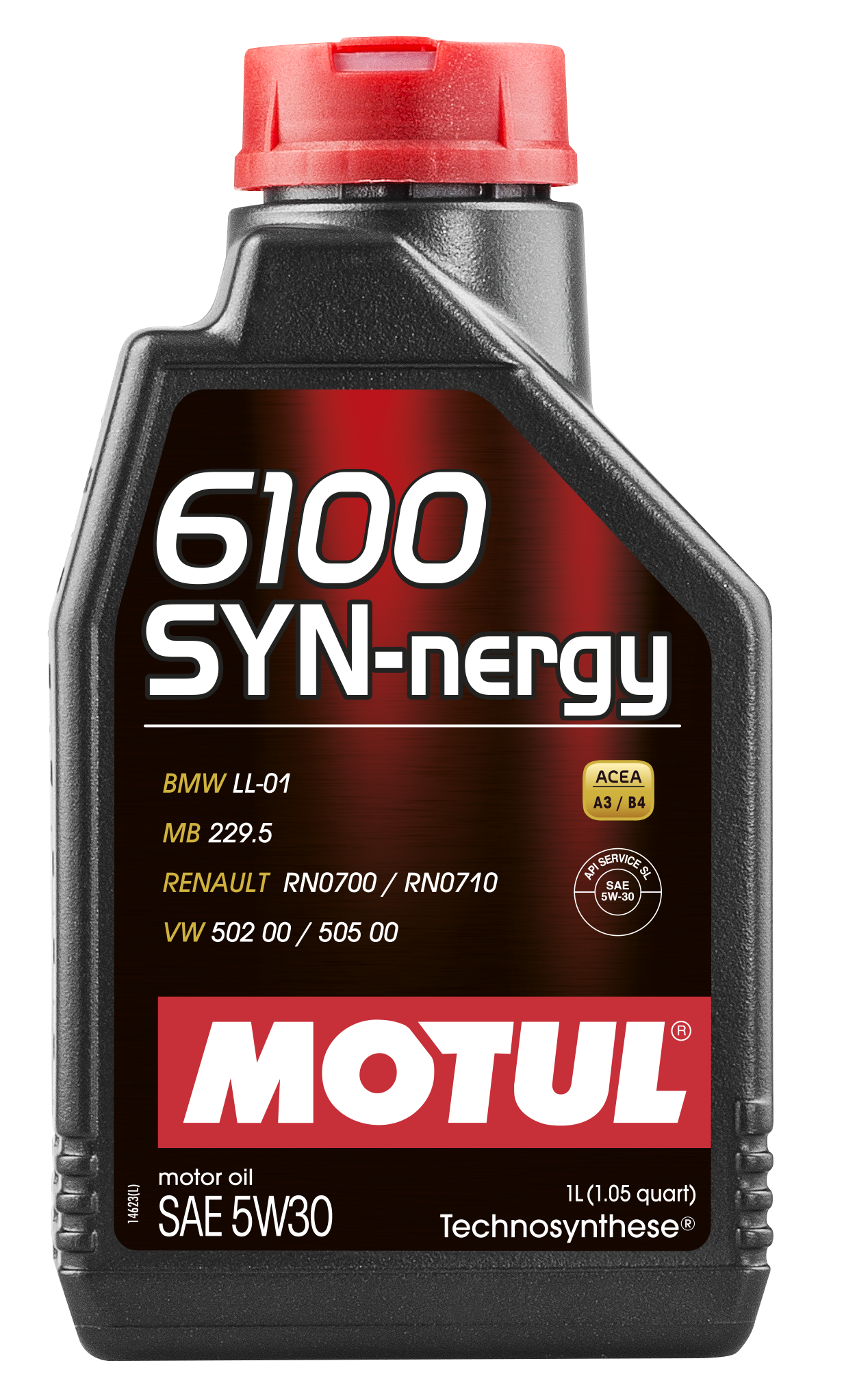 MOTUL 6100 SYN-NERGY 5W30 - 1L - Technosynthese Oil